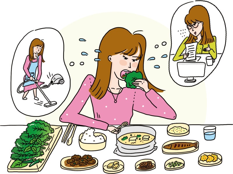 음식이 몸속에서 이동하며 변화하는 일반적인 과정